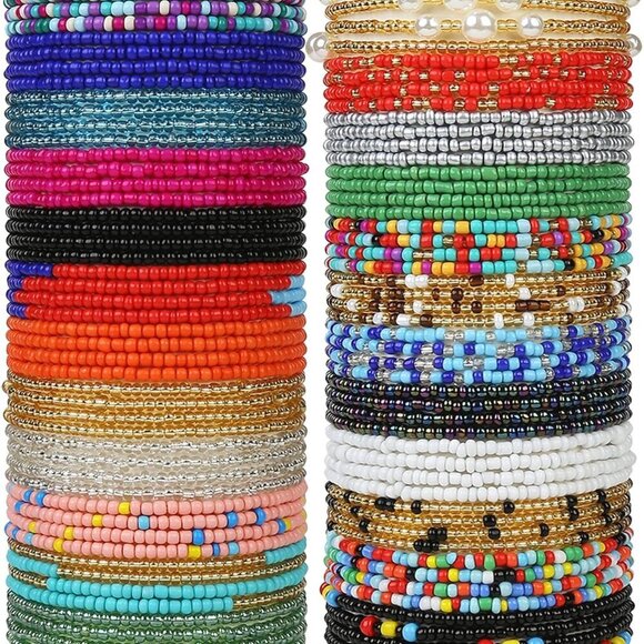 Accessories - Colorful Beaded Waist Chain Women Beach Bikini Jewelry Summer Gift